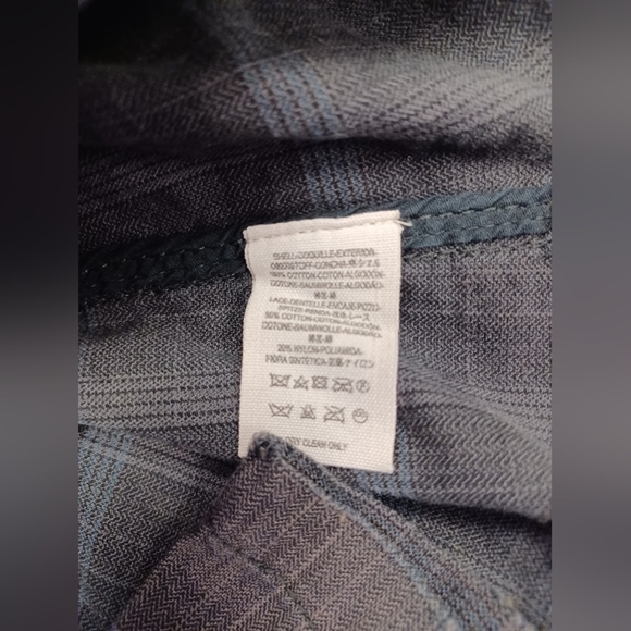 Free People Gray and Black Trench Coat EUC Vintage-Inspired Size 10 - Picture 12 of 12